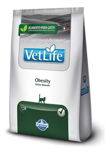 Alimento Vet Life Para Gato Obesity De 2kg