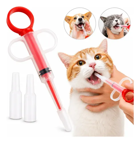 Jeringa Dispensadora De Medicamentos Perros Y Gatos Mascotas