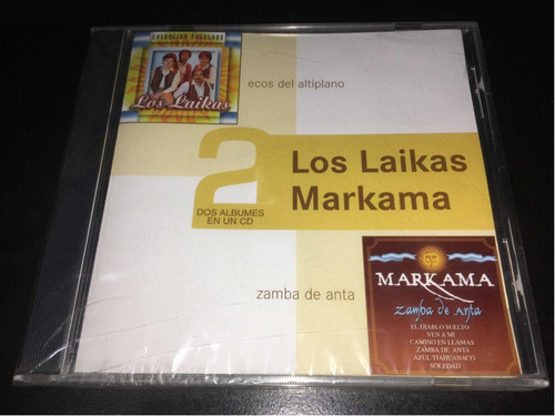 Los Laikas Markama Cd 2 En 1 Nuevo Cerrado