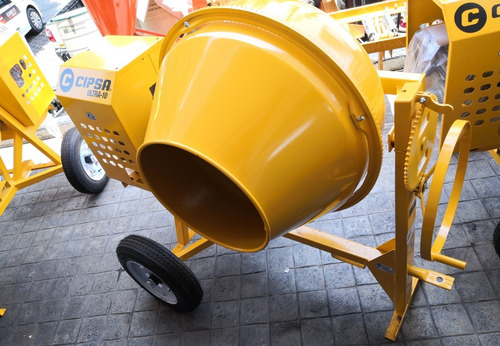 Revolvedora Concreto Cipsa Motor Mpower 1 Saco