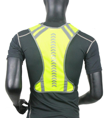 Chaleco De Seguridad Para Ciclismo Nocturno Reflectante De A