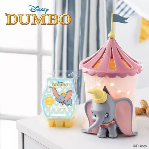 Calentador De Cera Aromática Dumbo Scentsy Rosa Claro