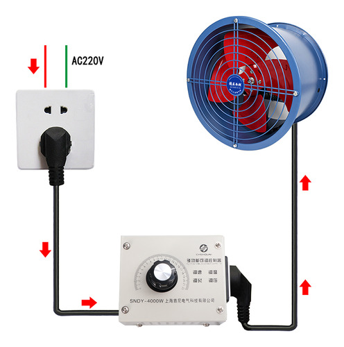 Regulador De Voltaje Eléctrico Variable Monofásico Ac 220v 4