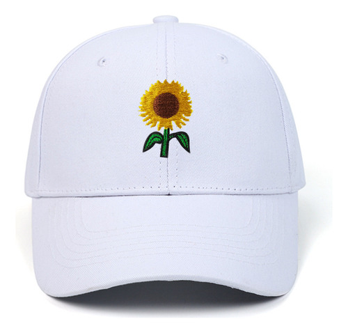 Girasol Bordado Gorra De Béisbol Casual Cap