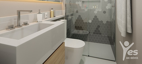 Imagem 7 de 13 de Ref.: 2084 - Apartamento 2 Quartos, Terraço Gourmet, 1 Vaga, Parque Jaçatuba, Santo André - 2084
