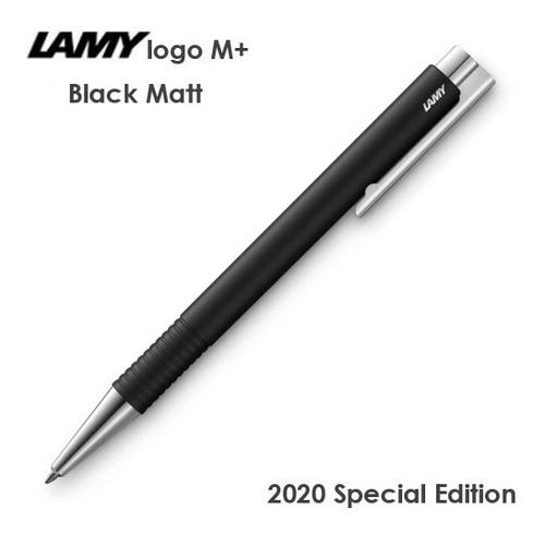 Boligrafo Lamy Logo M+ Negro Mate Edicion Especial 2020 Rega