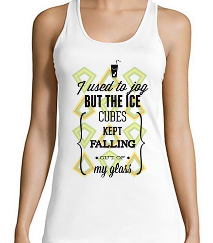 Musculosa I Used The Jog But The Ice Cubes Kept Fal