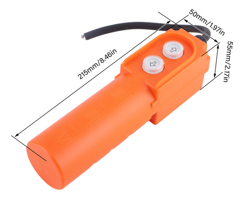 Zici Condensador Impermeable De Control De Grúa Con Botón