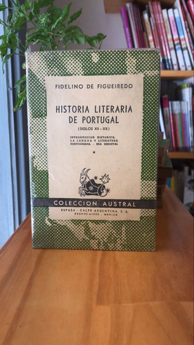 Historia Literaria De Portugal. Fidelino De Figueiredo (Usado)