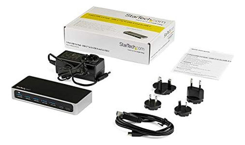 Startech.com Hub Usb C De 7 Puertos Con Puerto De Carga Rápi