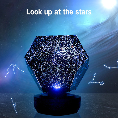 Colorido Estrellado Proyector Led Magia Noche Lámpara
