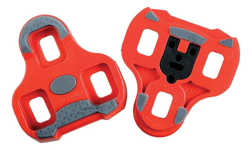 Look Keo Grip Road Bicycle Cleats (rojo - Flotador De 9 Grad