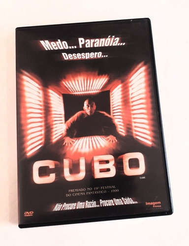 Dvd Filme Cubo Não Procure Uma Razão...procure Uma Saída...