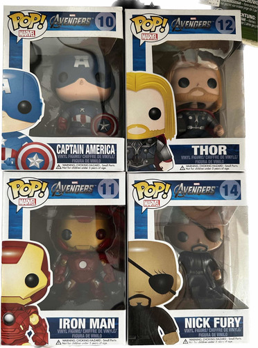 Funko Pop Los Vengadores Grial Capitán America Thor