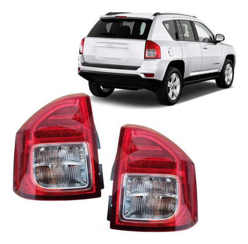 Juego Faros Trasero P/ Jeep Compass 2011 2012 2013 2014 2015