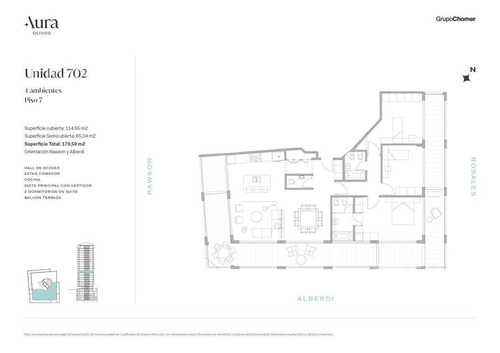 Imagen 2 de 17 de Departamento - Olivos-vias/maipu
