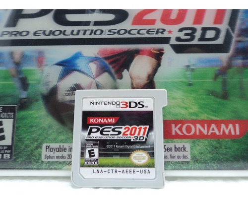 Pes 2011 3d - Pro Evolution Soccer 2011 3d - Nintendo 3ds!!!