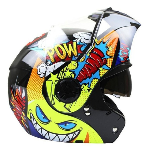 Imagen 2 de 6 de Casco Para Niño Niña Infantil Ghira Abatible Certificado Dot