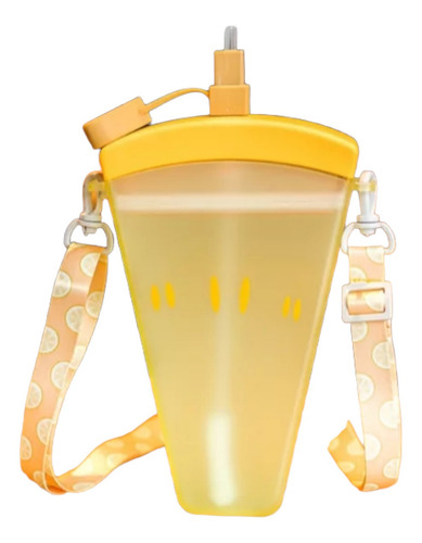 Cantimplora Botella De Agua Forma Fruta Con Correa