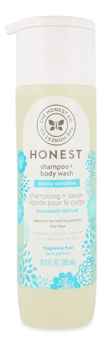 Shampoo & Body Wash Purely Sensitive Fragrance Free 295 Ml