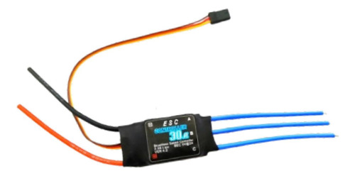 Controlador De Velocidad Eléctrico Rc Helicóptero Sin 30a
