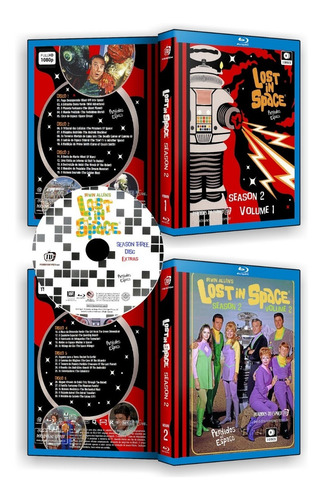 Série Perdidos No Espaço Completa Dublada 83 Eps. 17 Blu-ray