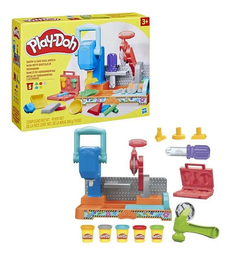 Masas Interactivas Play Doh Banco De Herramientas