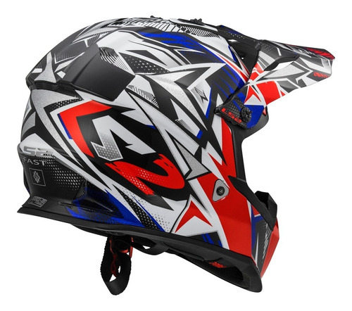 Casco Cross Ls2 437 Fast Strong Enduro Cuota Devotobikes