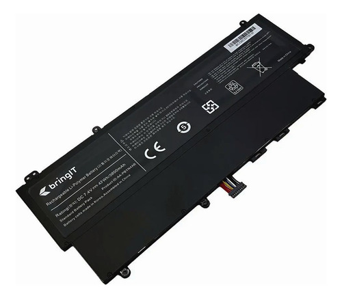 Bateria Para Ultrabook Samsung Np530u3c-ad3br Aa-pbyn4ab 45w Bateria Preto
