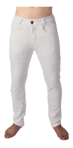 Jeans Slim Fit Blanco Premium Michaelo Jeans Refk1-006