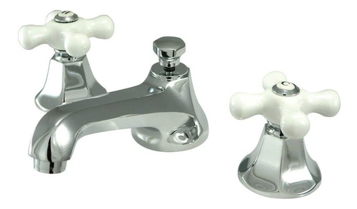 Kingston Brass Ks4461px Metropolitan Grifo De Lavabo Con Man