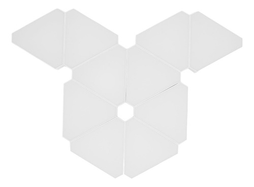 Luces Triangulares Rgb, 10 Juegos De Paneles Led, Empalme, D