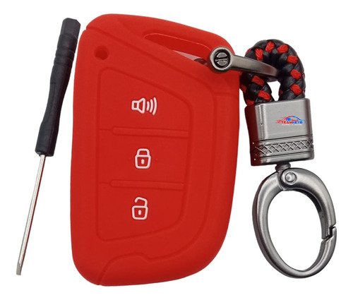 Carke Funda Silicón Llave Jac J7 Sei7 Proximidad 3 Botones