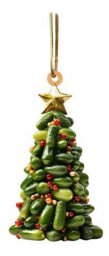 5 Adornos Colgantes Navideños Con Cordón, Adorno Colgante