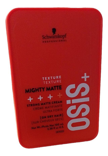 Osis+ Mighty Matte Crema Mate Extrafuerte 85ml