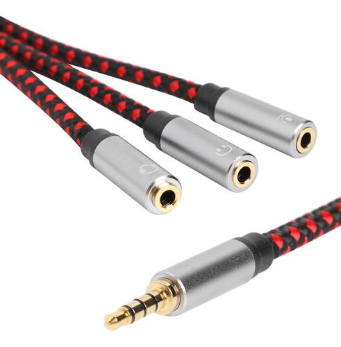 Cable Auxiliar De Audio De 3,5mm Cable Divisor De Extensión