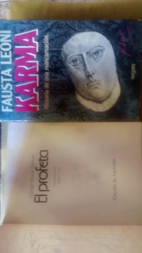 Libros Karma De F. Leoni Y El Profeta De Khalil Gibran