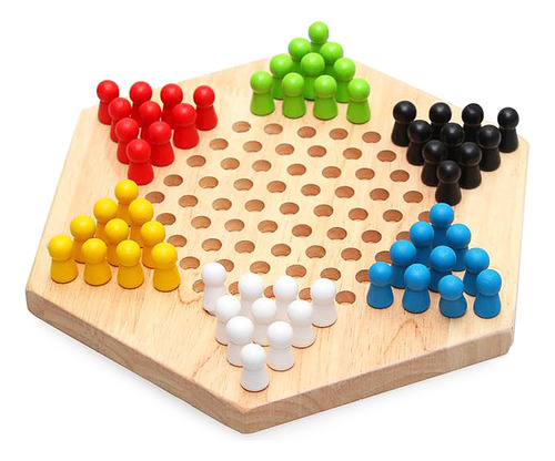 Juego De Damas Chino Portátil Draughts Chinese Strategy
