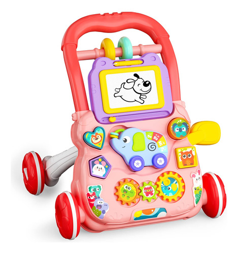 Baby Walker Push Toy,3 In 1 Baby Walker With Wheels,drawing.