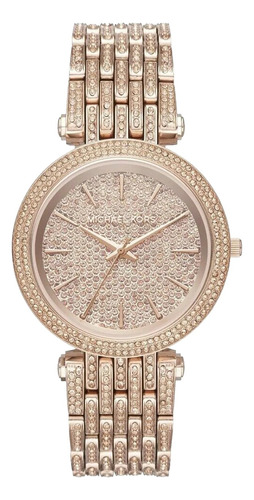 Reloj Michael Kors Alldiamonds Rosegold Original