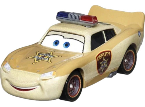 Disney Pixar Cars - Lightning Mcqueen Deputy Hazzard 1/55