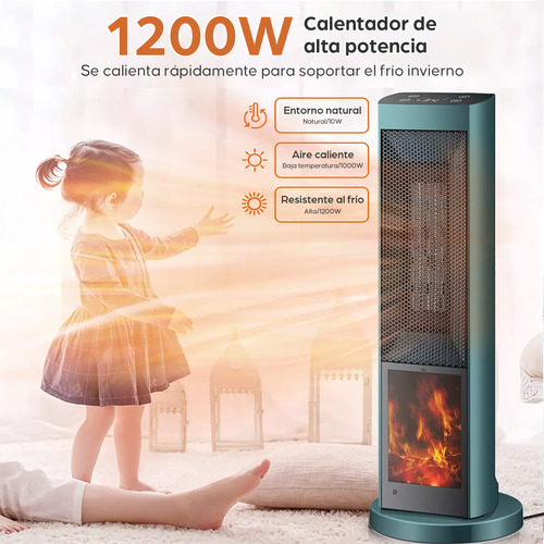Calefactor Eléctrico De Aire Calentador Ptc Cerámica