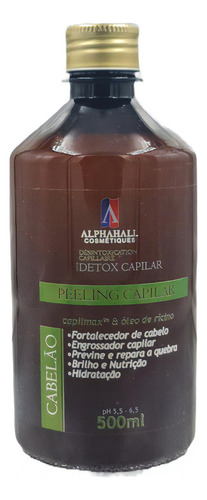 Alphahall Cabelão Detox Peeling 500 Ml