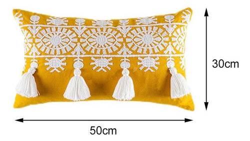 Funda De Almohada De Rayas Nórdicas, Funda De Almohada