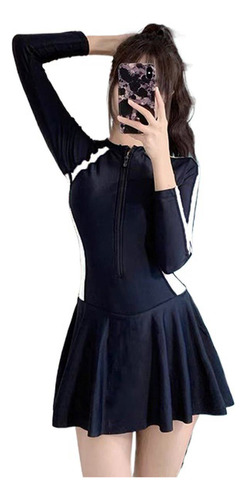 Traje De Baño De Una Sola Pieza Para Mujer, Talla Grande, De