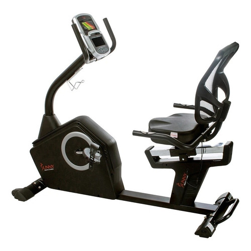 Bicicleta fija Sunny Health & Fitness SF-RB4850 horizontal color negro 100V/240V