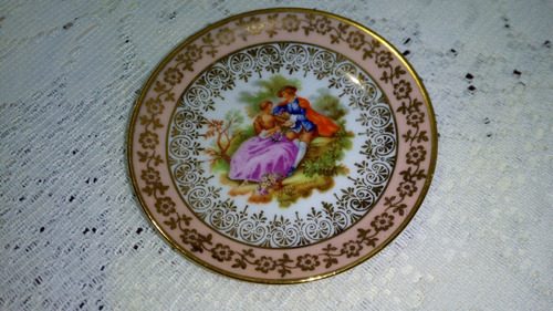 Plato Limoges Fragonard Francia Coleccion