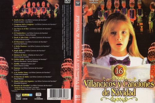 Dvd Los Niños Cantores De Navidad  16 Villancicos... 