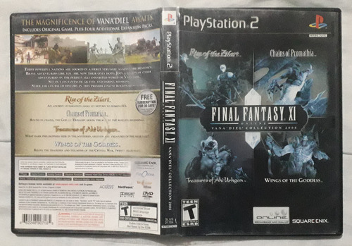 Final Fantasy Xi Online Vana'diel Collection 2008 Ps2 Sony (Usado)