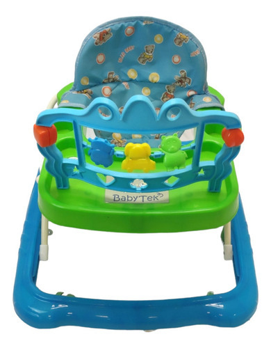 Andadera Para Bebe Economica Con Juguetero Y Musical Color Verde